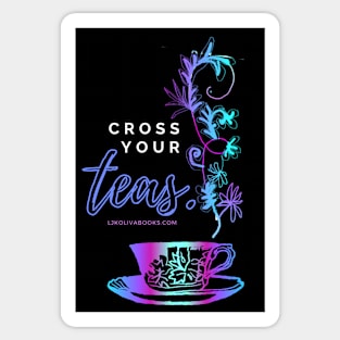 Shades Below Cross Your Teas Sticker